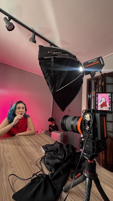 Bastidores de gravação da Valeriana Films, produtora de vídeo do ABC (7)